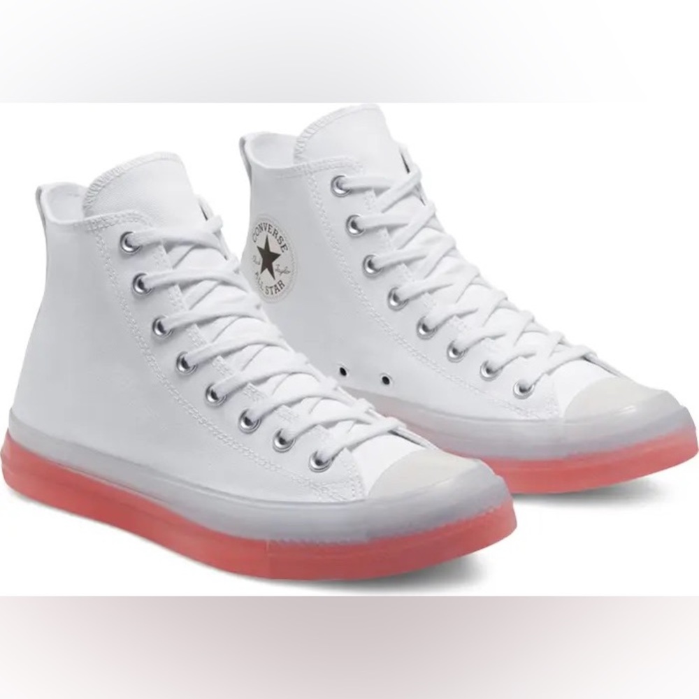 Chuck Taylor® All Star® CX High - White/Clear/Wild Mango (New In Box/Never Worn)